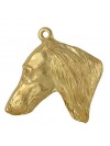 Saluki - necklace (gold plating) - 895 - 31186