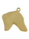 Saluki - necklace (gold plating) - 895 - 31187