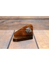 Schnauzer - candlestick (wood) - 3605 - 35666