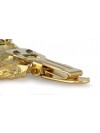 Schnauzer - clip (gold plating) - 1047 - 26881