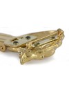 Schnauzer - clip (gold plating) - 1047 - 26883
