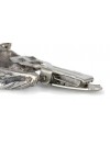 Schnauzer - clip (silver plate) - 1616 - 26545
