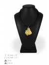 Schnauzer - necklace (gold plating) - 3045 - 31530