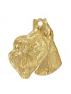 Schnauzer - necklace (gold plating) - 3045 - 31528