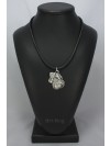 Schnauzer - necklace (silver plate) - 2999 - 30977