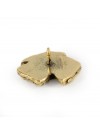 Schnauzer - pin (gold) - 1497 - 7460