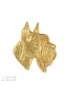 Schnauzer - pin (gold plating) - 2377 - 26105
