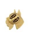 Schnauzer - pin (gold plating) - 2377 - 26107
