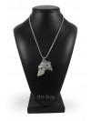 Scottish Deerhound - necklace (silver chain) - 3341 - 34496