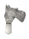 Scottish Terrier - clip (silver plate) - 2583 - 28173