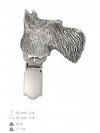 Scottish Terrier - clip (silver plate) - 2585 - 28196
