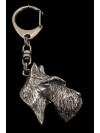 Scottish Terrier - keyring (silver plate) - 2172 - 20486