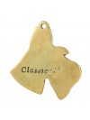 Scottish Terrier - necklace (gold plating) - 3034 - 31484