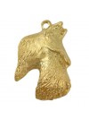 Scottish Terrier - necklace (gold plating) - 961 - 25457