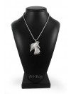 Scottish Terrier - necklace (silver cord) - 3203 - 33225