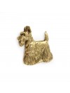 Scottish Terrier - pin (gold) - 1504 - 7495