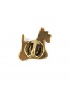 Scottish Terrier - pin (gold) - 1504 - 7497