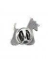 Scottish Terrier - pin (silver plate) - 2665 - 28785