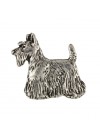 Scottish Terrier - pin (silver plate) - 2665 - 28787