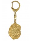 Shar Pei - keyring (gold plating) - 2401 - 26957