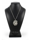 Shar Pei - necklace (silver chain) - 3284 - 34279