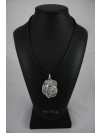 Shar Pei - necklace (silver plate) - 2920 - 30657