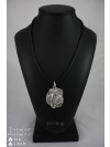 Shar Pei - necklace (silver plate) - 2920 - 30661