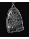 Shih Tzu - necklace (silver cord) - 3185 - 32616
