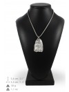 Shih Tzu - necklace (silver cord) - 3185 - 33185