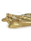 Siberian Husky - clip (gold plating) - 1010 - 26562