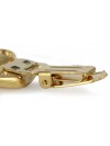 Siberian Husky - clip (gold plating) - 2586 - 28210