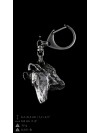 Smooth Collie - keyring (silver plate) - 2004 - 15998