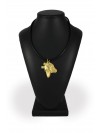 Smooth Collie - necklace (gold plating) - 3057 - 31578