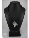 Smooth Collie - necklace (silver plate) - 2975 - 30880