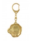 Spanish Mastiff - keyring (gold plating) - 2839 - 30200