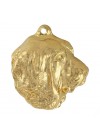 Spanish Mastiff - keyring (gold plating) - 2839 - 30201