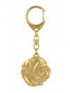 Spanish Mastiff - keyring (gold plating) - 848 - 30061