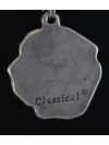 Spanish Mastiff - necklace (silver chain) - 3328 - 33837