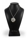 Spanish Mastiff - necklace (silver cord) - 3206 - 33230