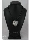 Spanish Mastiff - necklace (silver plate) - 2960 - 31169