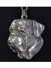 Spanish Mastiff - necklace (silver plate) - 2960 - 31171