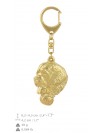 St. Bernard - keyring (gold plating) - 2871 - 30374
