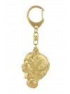 St. Bernard - keyring (gold plating) - 849 - 30070