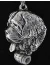 St. Bernard - necklace (silver cord) - 3208 - 32707
