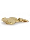Staffordshire Bull Terrier - clip (gold plating) - 2596 - 28289