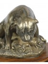 Staffordshire Bull Terrier - figurine (bronze) - 1600 - 22138