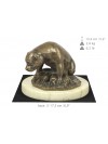 Staffordshire Bull Terrier - figurine (bronze) - 4656 - 41711