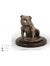 Staffordshire Bull Terrier - figurine (bronze) - 623 - 8362