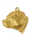 Staffordshire Bull Terrier - necklace (gold plating) - 1715 - 25558