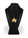 Staffordshire Bull Terrier - necklace (gold plating) - 2489 - 27449